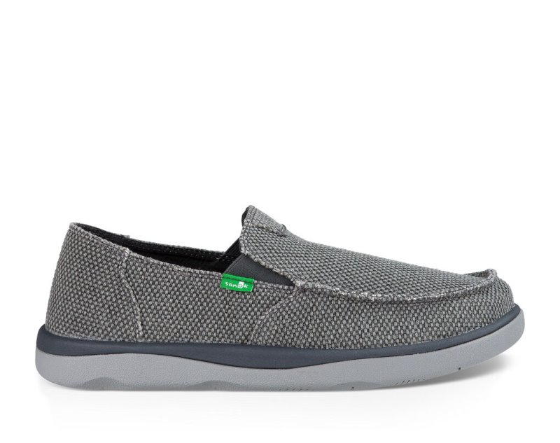 Sanuk Mens Vagabond Tripper Deep Grey Shoes | KELGVC152